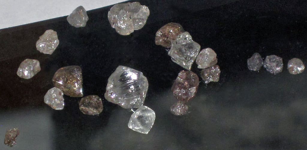 Diamants extraits