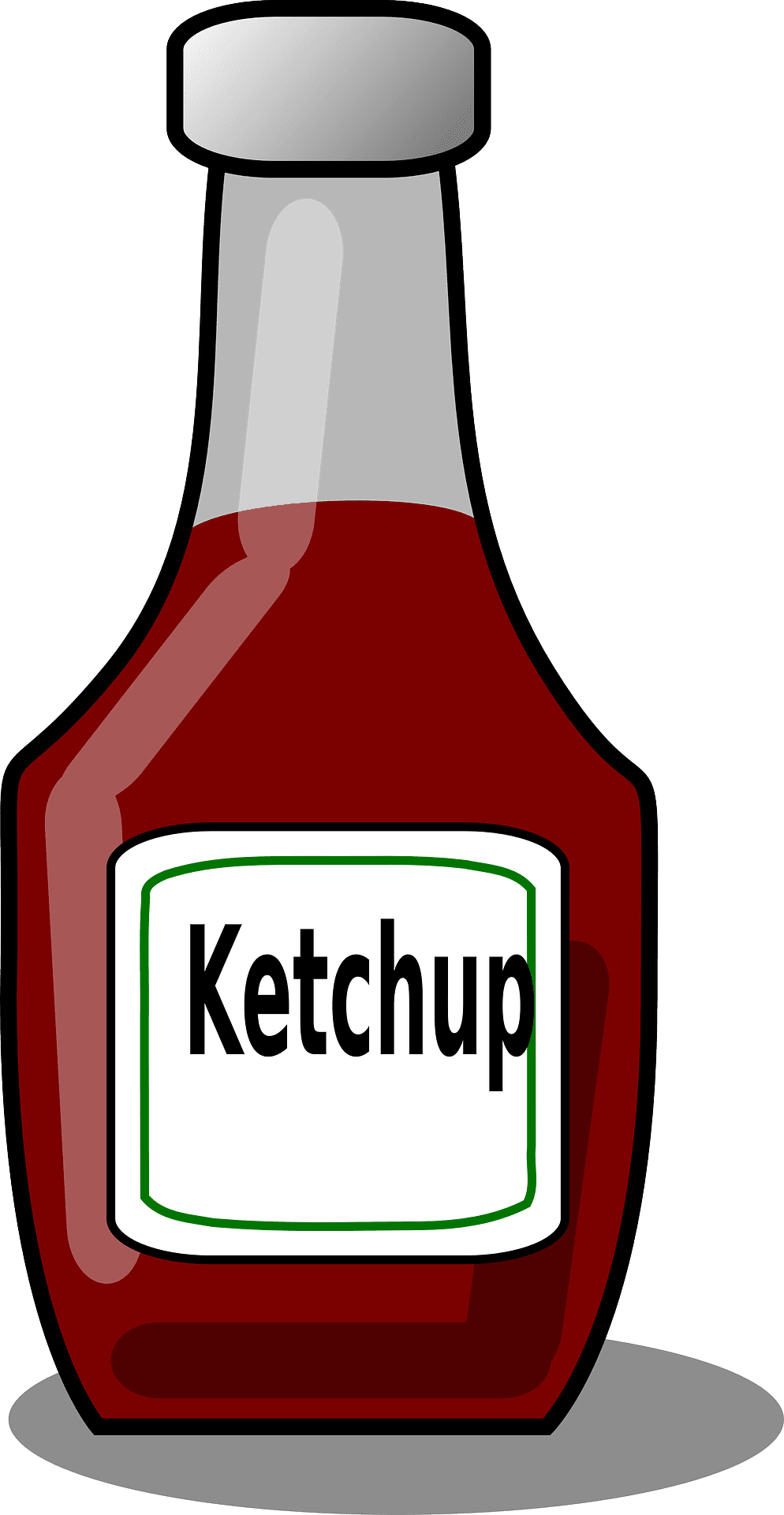 Usando ketchup para limpar prata