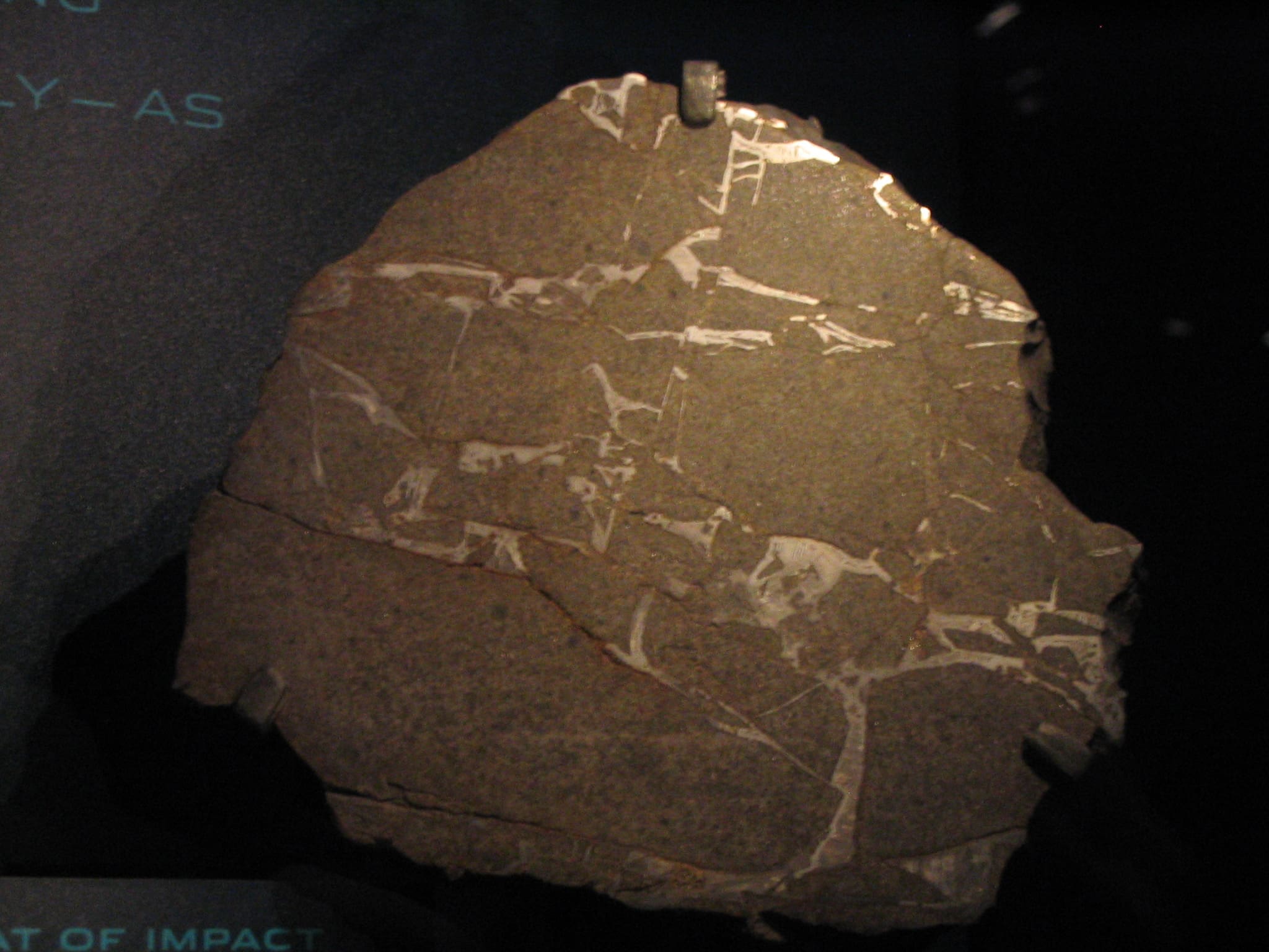 météorite rocheuse