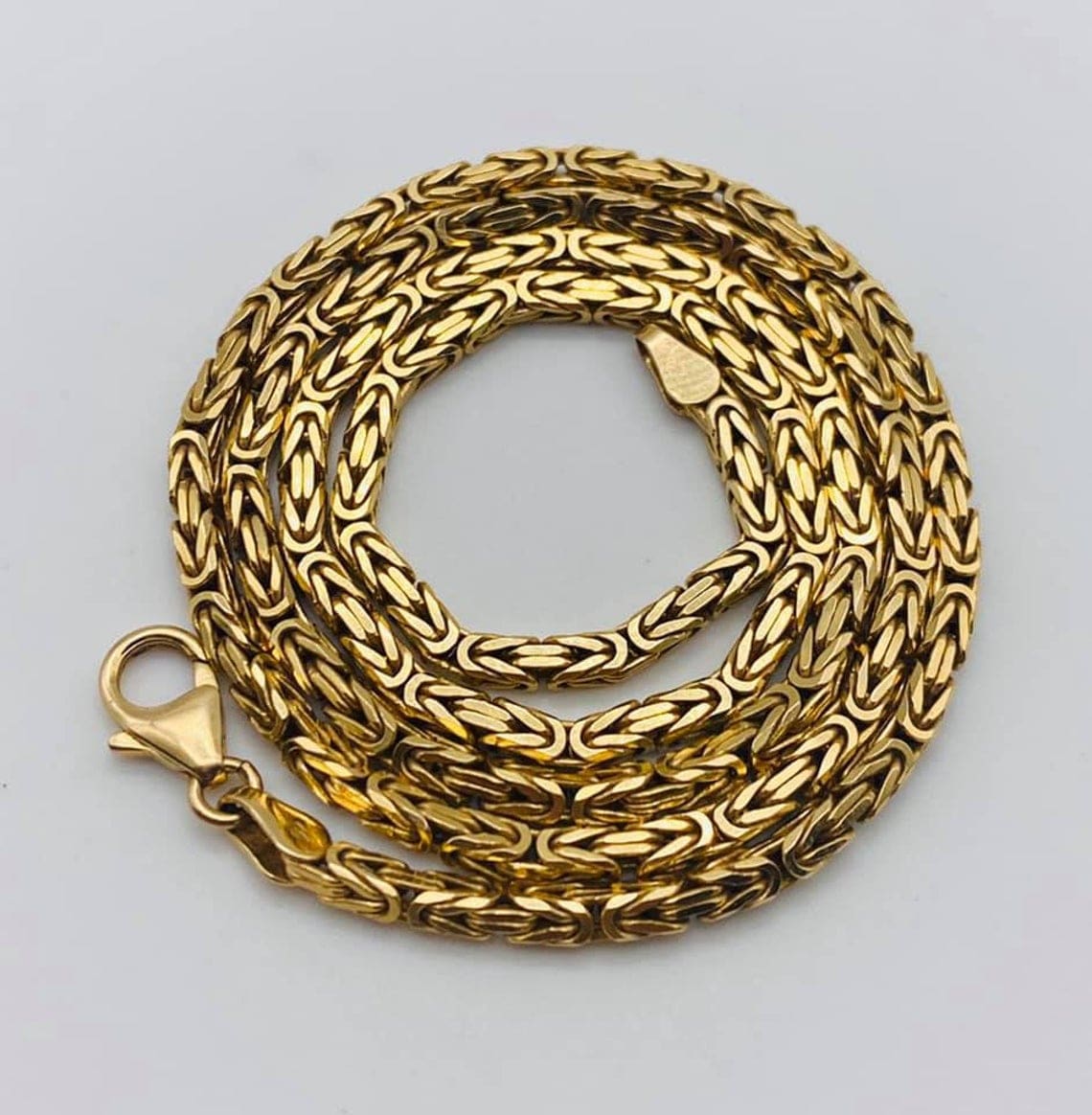 chaînes byzantines dorées