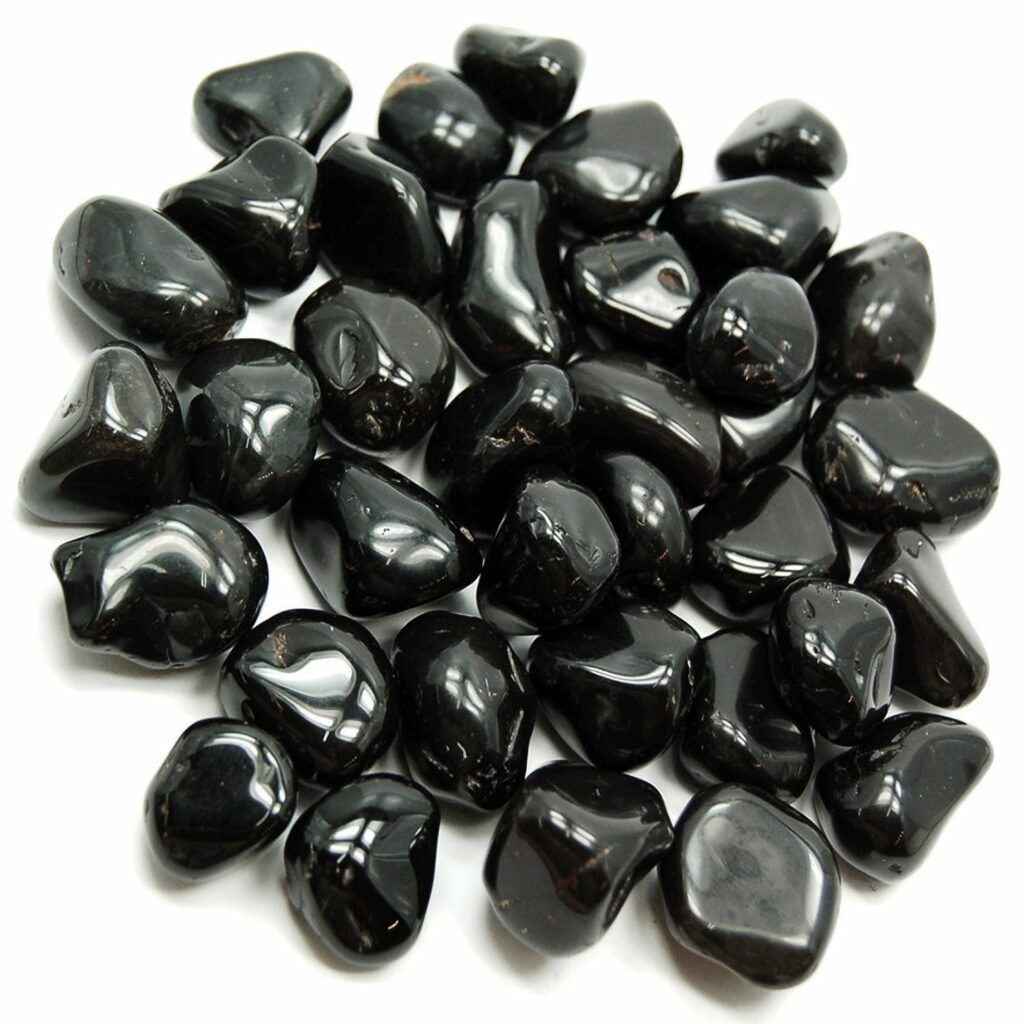 Pedras naturais de ônix