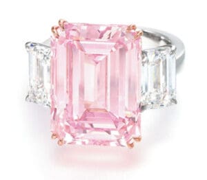 Der perfekte rosa Diamant